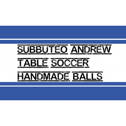 Subbuteo Andrew Table Soccer Handmade official Balls